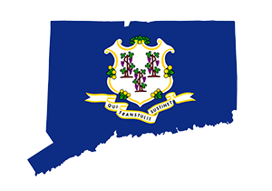 Map of Connecticut